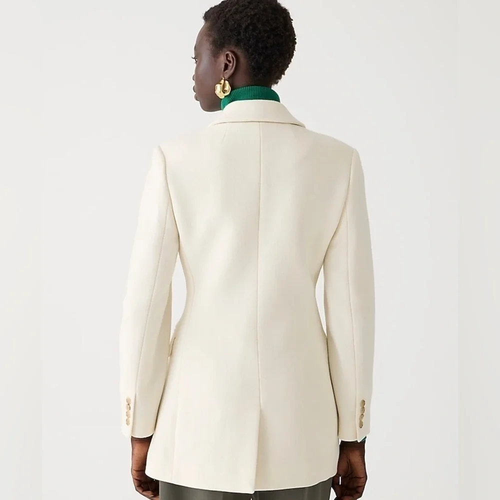 J Crew Evening blazer-jacket in Italian double-cloth wool blend BM426